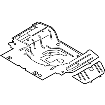 Ford FR3Z-6311250-A Extension - Rear Floor Panel - Side