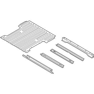 Ford HC3Z-9611215-A Pan Assembly - Floor