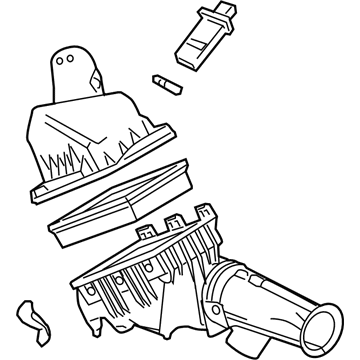 Lincoln 6E5Z-9600-GA Cleaner Assembly - Air