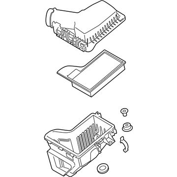Ford FR3Z-9600-G Cleaner Assembly - Air