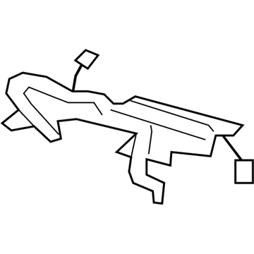 4L3Z-14A699-AA Ford Wire, Front Driver Side Illustration 1 of 1