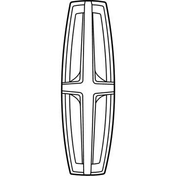Lincoln MC5Z-8213-BA Emblem Assembly - Radiator Grille