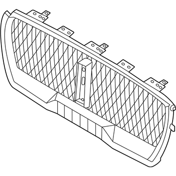 Lincoln LC5Z-8200-AB Grille Assembly - Radiator