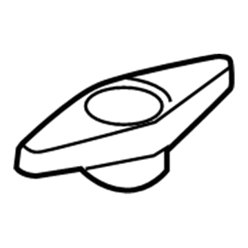 Mercury E6DZ-1462-A Nut - Wing