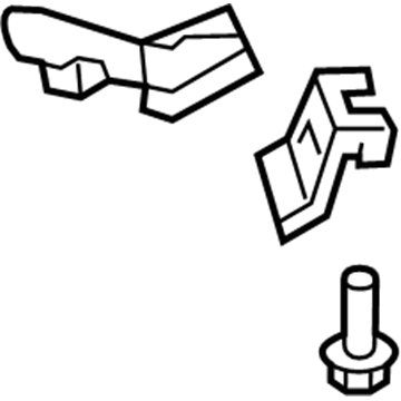 Mercury 9E5Z-5K222-B Bracket - Exhaust Pipe Mounting