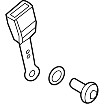 Ford BC3Z-2561203-AA Seat Belt Assembly