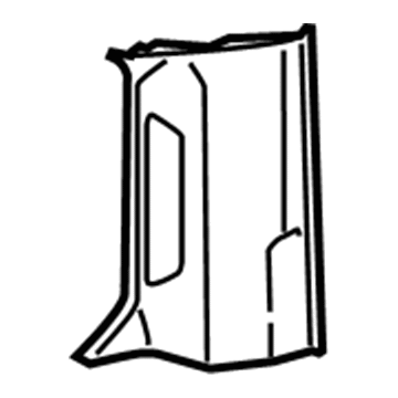 Ford EK4Z-6131010-AA Trim - D Pillar - Upper