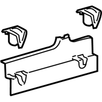 Ford EK4Z-61311A58-AC Trim - D Pillar