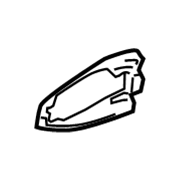 Ford BE8Z-5422042-B Pad
