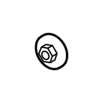 Ford -W709923-S437 Nut And Washer Assembly - Hex.