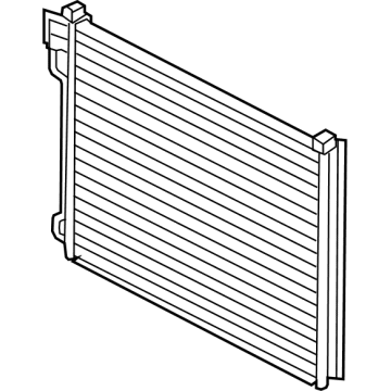 Ford LC2Z-19712-A Condenser Assembly