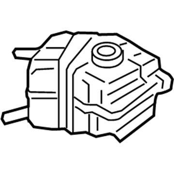 Ford G3GZ-8A080-A Expansion Tank G3GZ-8A080-A Ford Expansion Tank Illustration 1 of 1