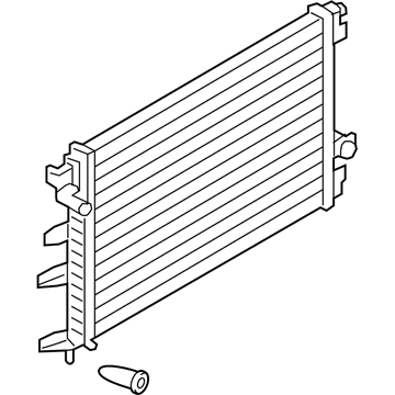 Lincoln G3GZ-8005-B Radiator Assembly