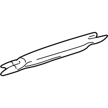 Lincoln 6W1Z-5404098-AB Visor Assembly - Sun