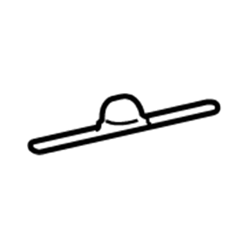 Lincoln F8VZ-54311A70-AAF Retainer - Assist Handle