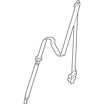 Lincoln 2C5Z-78611B69-AAA Seat Belt Assembly