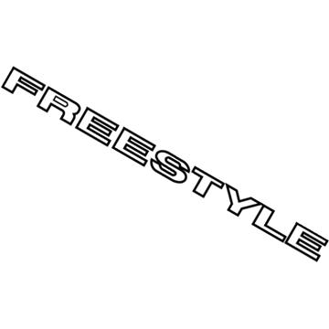 Ford 5F9Z-7442528-A Name Plate