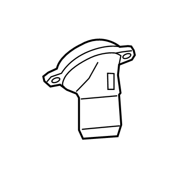 Ford BR3Z-8592-Q Connection Water Outlet