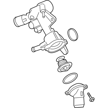 Ford BL3Z-8A586-G Connection Water Outlet