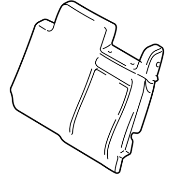 Ford 2L1Z-7866800-AA Pad - Rear Seat Back