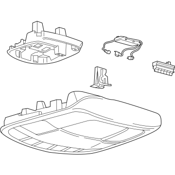 Ford ML3Z-18519A70-EDN Console Assembly - Overhead