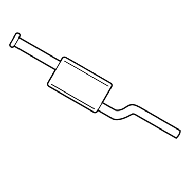 Ford XR3Z-5230-AT Muffler Assembly - Front