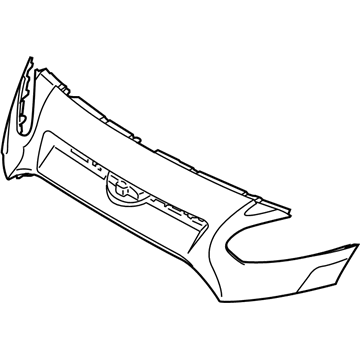 Ford DT1Z-17757-BB Bumper Assembly - Front