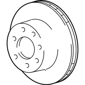 Ford E-350 Super Duty Brake Rotor - YC2Z-1V125-A