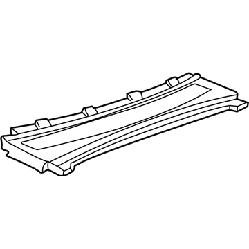 Ford F57Z-1002012-A Panel Assembly - Cowl Top Outer