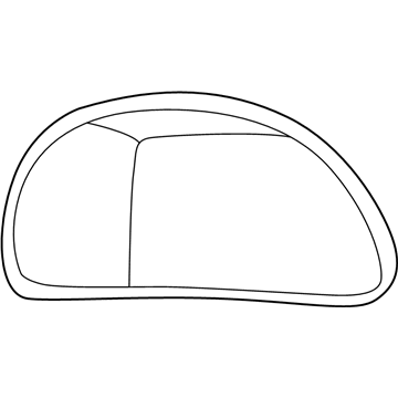 Lincoln 2C6Z-17D742-AA Cover - Mirror Housing