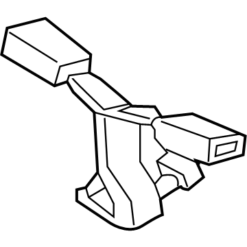 Ford KB3Z-2660044-AB Buckle Assembly - Seat Belt
