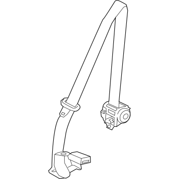 Ford KB3Z-26611B64-AC Seat Belt Assembly