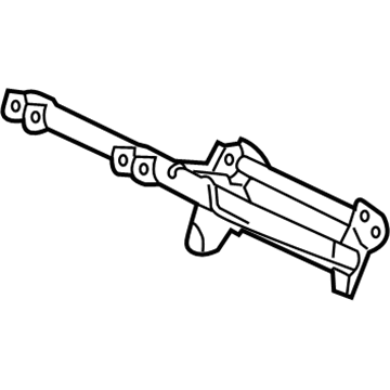 Ford 2C5Z-7863160-A Seat Frame, Rear Center Passenger Side 2C5Z-7863160-A Ford Seat Frame, Rear Center Passenger Side Illustration 1 of 1