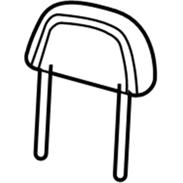 Lincoln 2C5Z-78611A08-BAA Head Rest Assembly