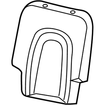 Lincoln 2C5Z-7866800-AB Pad - Rear Seat Back
