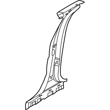Ford LJ8Z-5824300-A B Pillar Assembly