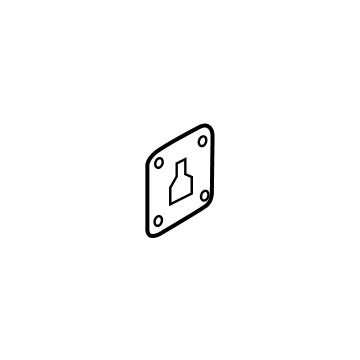 Ford FL3Z-9928408-AA Reinforcement Panel, Rear FL3Z-9928408-AA Ford Reinforcement Panel, Rear Illustration 1 of 1