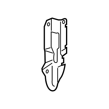 Ford ML3Z-9941058-B Corner Reinforcement, Passenger Side ML3Z-9941058-B Ford Corner Reinforcement, Passenger Side Illustration 1 of 1