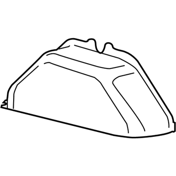 Ford CK4Z-16A550-GC Mudflap Assembly