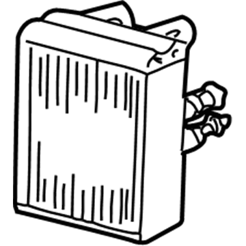 Lincoln 6W4Z-19860-A Core - Air Conditioning Evaporator