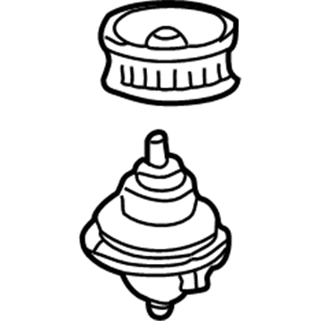 Lincoln XW4Z-19805-EA Motor - Cooling Blower