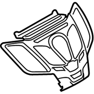 Ford BE8Z-5404302-AA Panel - Instrument