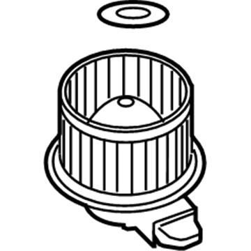 Ford 8G1Z-19805-BB Fan And Motor Assembly