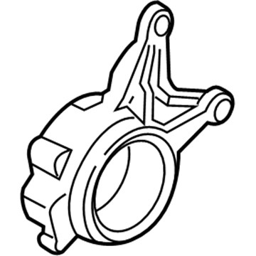 Ford C1BZ-5A968-A Knuckle And Hub Assembly