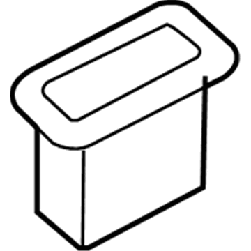 5L8Z-7822635-AAB Ford Pull Pocket, Front Illustration 1 of 1