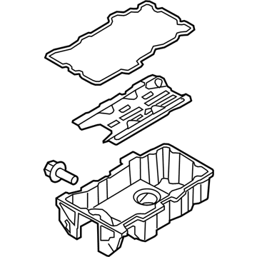 Ford 9L8Z-6675-A Pan Assembly - Engine Oil