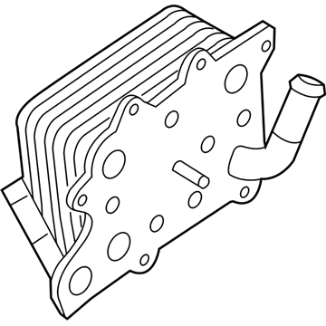 Ford Engine Oil Cooler - HC3Z-6A642-A