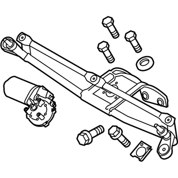 Ford 9T1Z-17508-A Motor Assembly - Wiper
