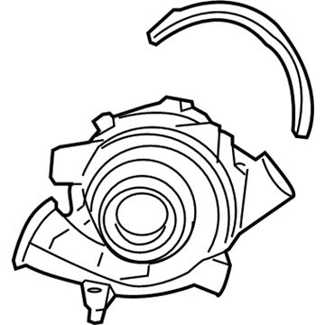 Ford 4C3Z-6K682-CDRM Remanufactured Turbocharger Assembly