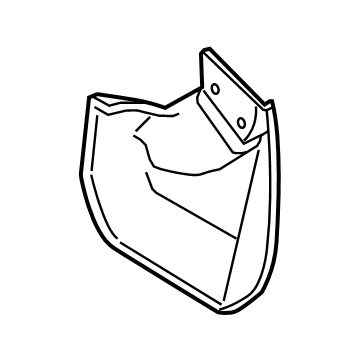 Ford BK3Z-9928371-AA Shield - Splash - Wheelhouse